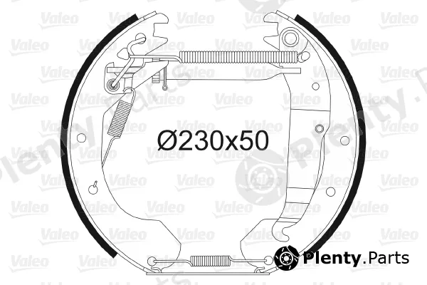 Valeo 554807 — Brake Shoe Set