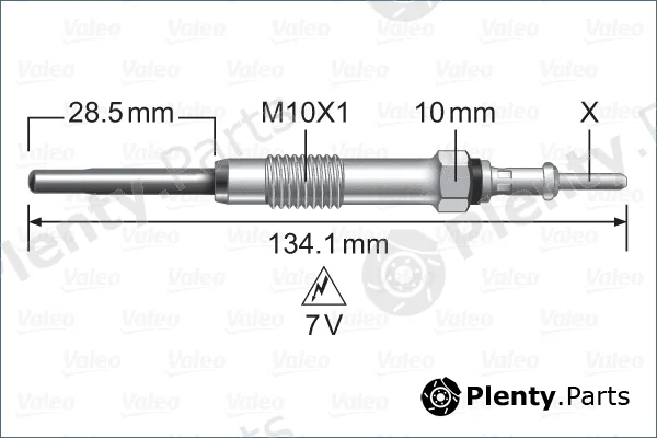 Valeo 345250 — Glow Plug