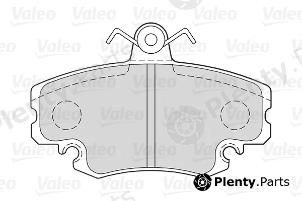 Valeo 301002 — Brake Pad Set, disc brake FIRST