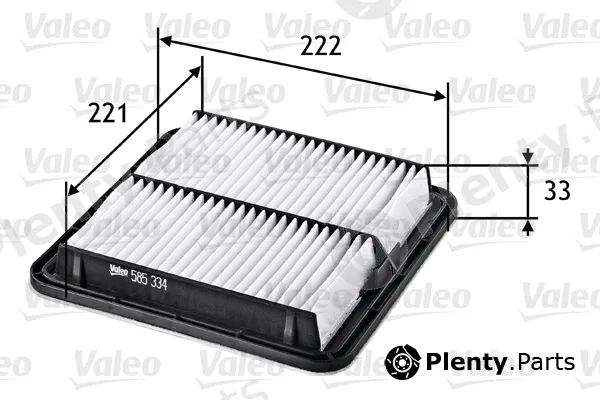 Valeo 585334 — Air Filter