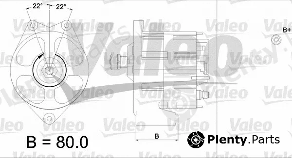 Valeo 436572 — Alternator VALEO RE-GEN REMANUFACTURED