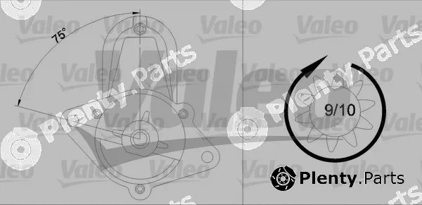 Valeo 458188 — Starter VALEO RE-GEN REMANUFACTURED