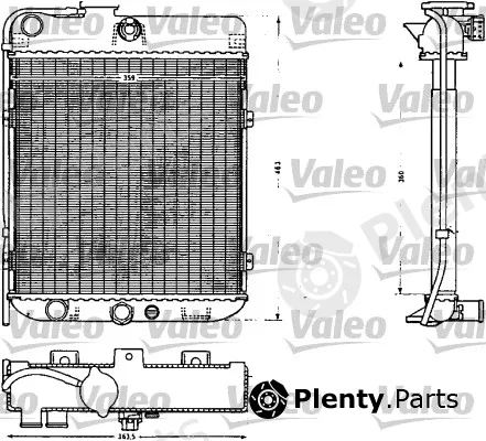 Valeo 883854 — Radiator, engine cooling