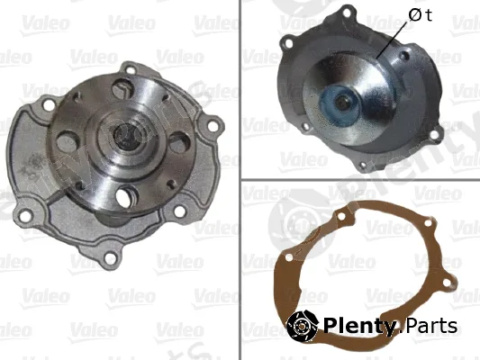 Valeo 506866 — Water Pump, engine cooling