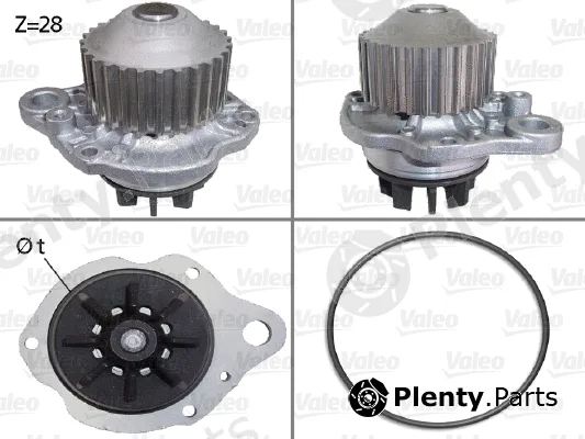Valeo 506643 — Water Pump, engine cooling
