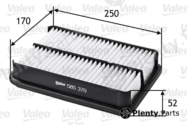 Valeo 585370 — Air Filter