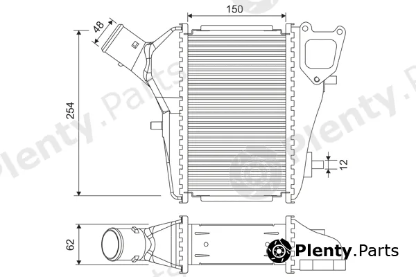 Valeo 818686 — Charge Air Cooler