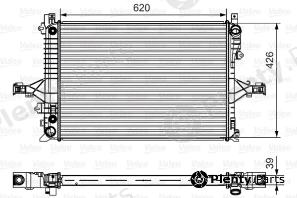 Valeo 735539 — Radiator, engine cooling
