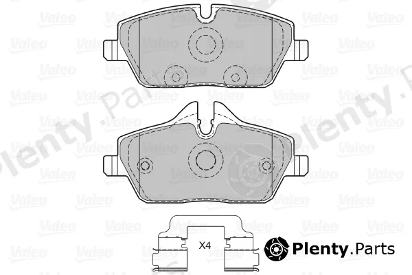 Valeo 601356 — Brake Pad Set, disc brake
