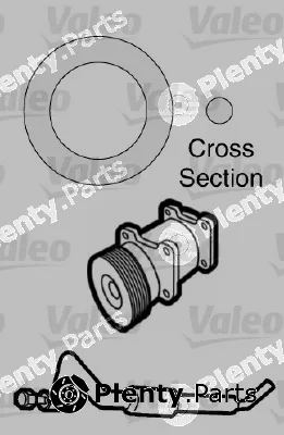 Valeo 509741 — Gasket, coolant pipe