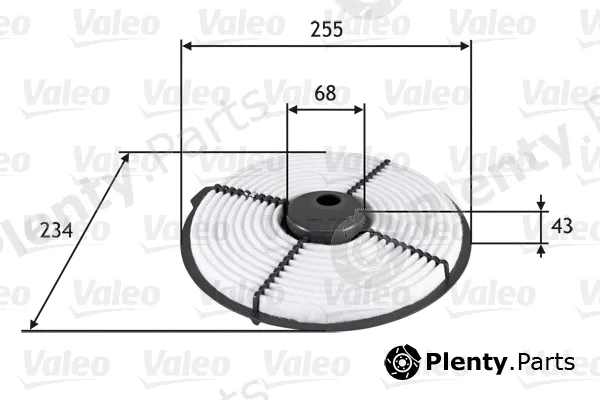 Valeo 585704 — Air Filter
