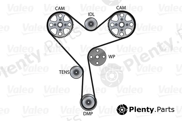 Valeo 614673 — Water Pump & Timing Belt Kit