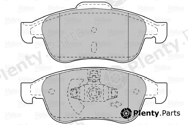 Valeo 601045 — Brake Pad Set, disc brake