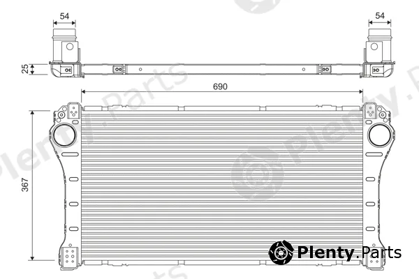 Valeo 818375 — Charge Air Cooler