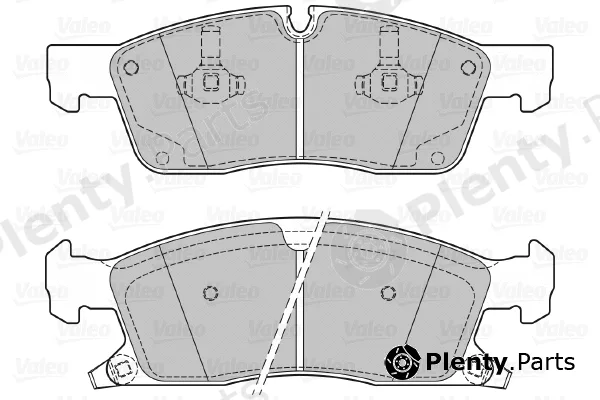 Valeo 601281 — Brake Pad Set, disc brake