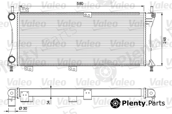 Valeo 232792 — Radiator, engine cooling VALEO CLASSIC