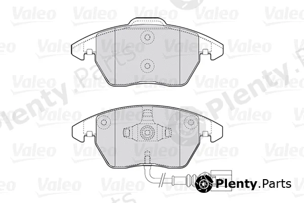 Valeo 301635 — Brake Pad Set, disc brake FIRST