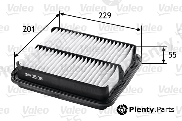 Valeo 585086 — Air Filter