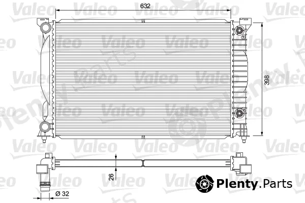Valeo 234269 — Radiator, engine cooling VALEO CLASSIC