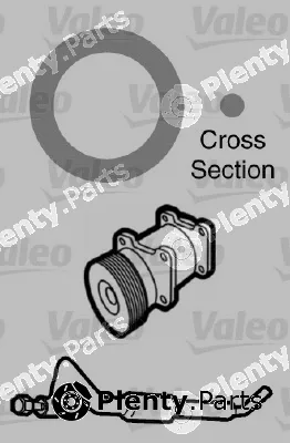 Valeo 509737 — Gasket, coolant pipe