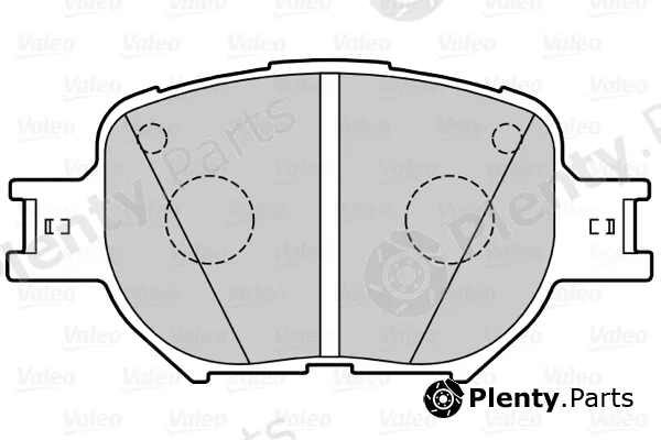 Valeo 670090 — Brake Pad Set, disc brake