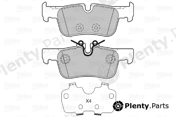 Valeo 601407 — Brake Pad Set, disc brake
