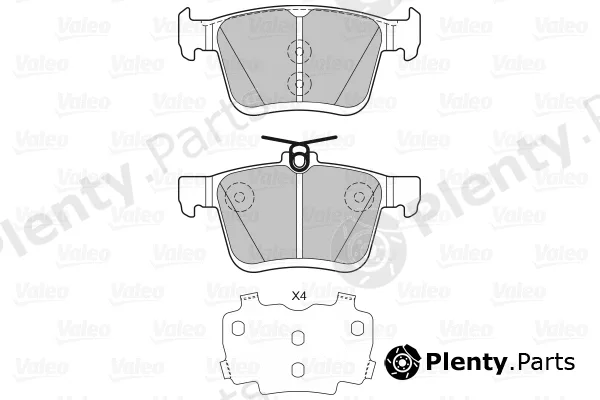 Valeo 601329 — Brake Pad Set, disc brake