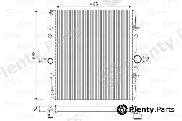Valeo 732881 — Radiator, engine cooling