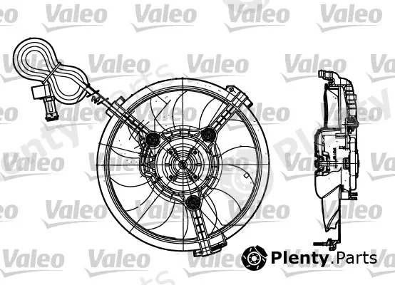 Valeo 698182 — Fan, engine cooling