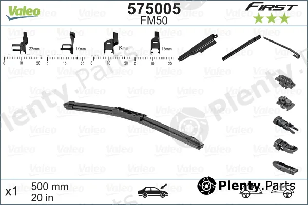 Valeo 575005 — Wiper Blade FIRST MULTICONNECTION