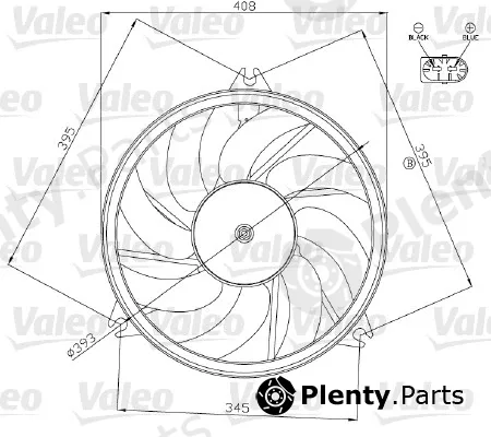 Valeo 696070 — Fan, engine cooling