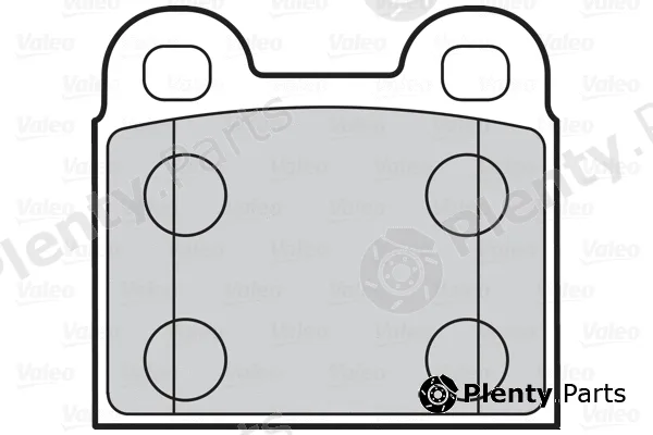 Valeo 302010 — Brake Pad Set, disc brake FIRST