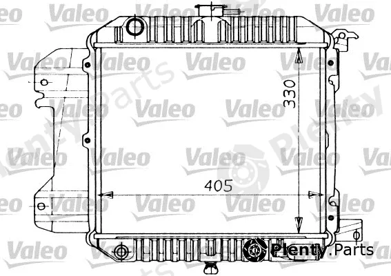 Valeo 819219 — Radiator, engine cooling