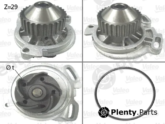Valeo 506132 — Water Pump, engine cooling