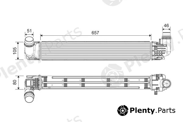 Valeo 818228 — Charge Air Cooler