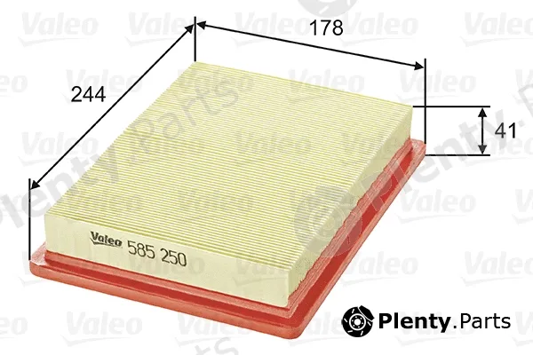Valeo 585250 — Air Filter
