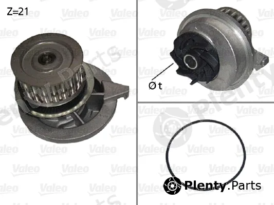 Valeo 506080 — Water Pump, engine cooling