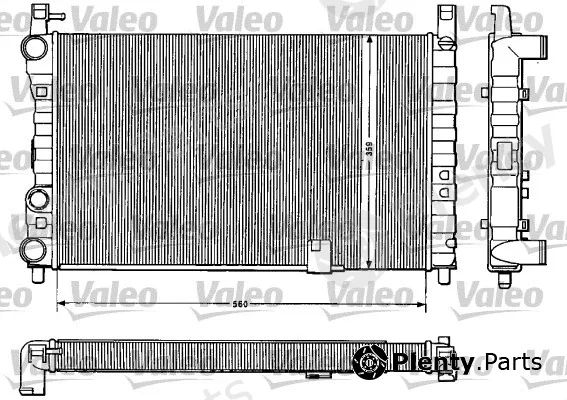Valeo 883823 — Radiator, engine cooling