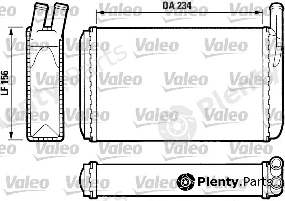 Valeo 812034 — Heat Exchanger, interior heating