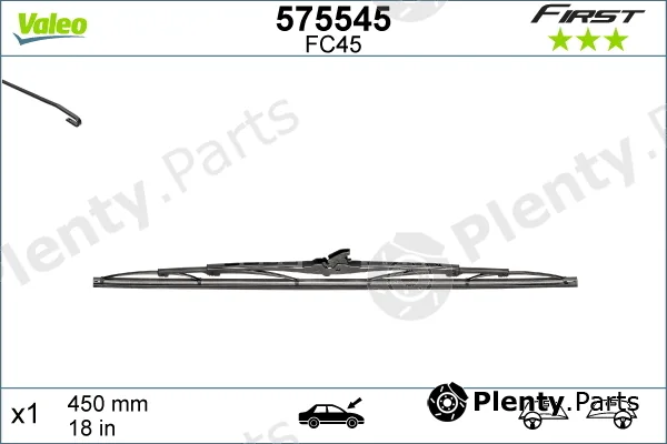 Valeo 575545 — Wiper Blade FIRST