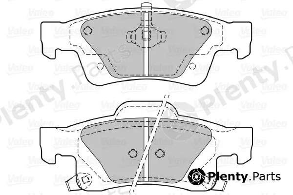 Valeo 601347 — Brake Pad Set, disc brake