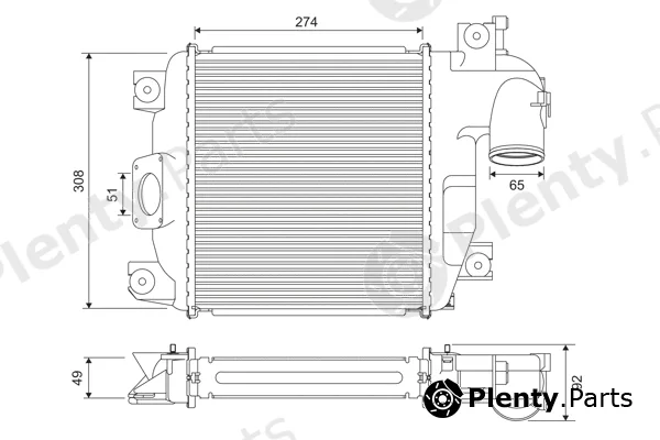 Valeo 818321 — Charge Air Cooler