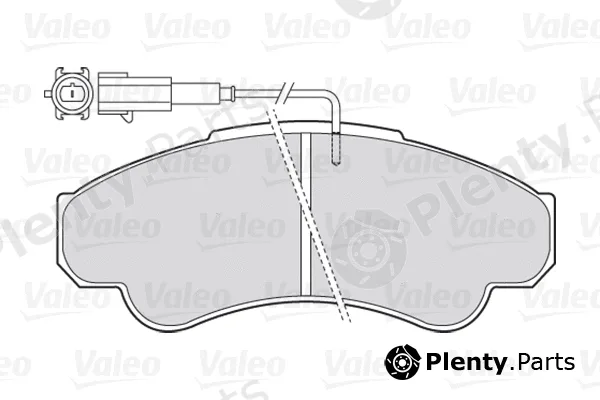 Valeo 301569 — Brake Pad Set, disc brake FIRST