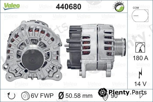 Valeo 440680 — Alternator VALEO RE-GEN REMANUFACTURED