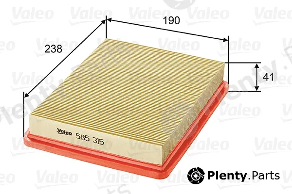 Valeo 585315 — Air Filter