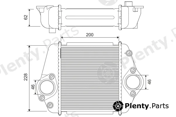 Valeo 822901 — Charge Air Cooler