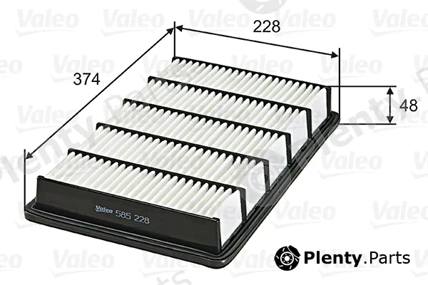 Valeo 585228 — Air Filter