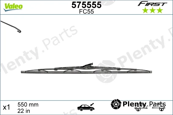 Valeo 575555 — Wiper Blade FIRST