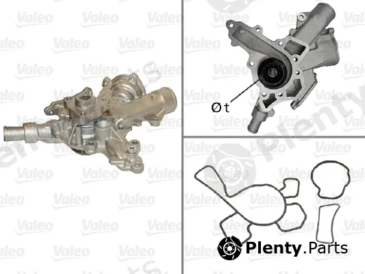 Valeo 506601 — Water Pump, engine cooling
