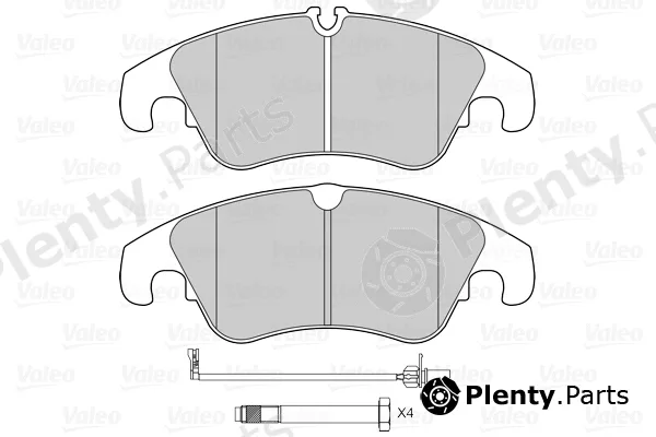 Valeo 601342 — Brake Pad Set, disc brake